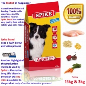 SPIKE adullt small bites 15 kg